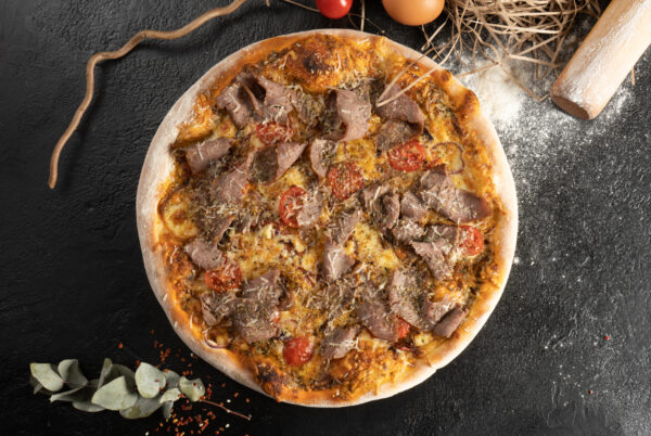 Kavurmalı Pizza