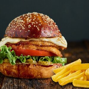 Tavuklu Mozarella Burger