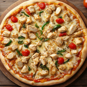 Tavuklu Pizza